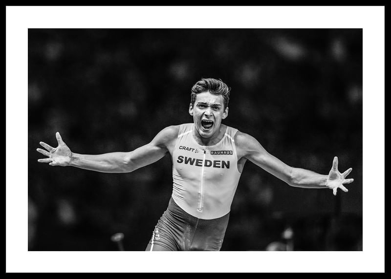 Armand Duplantis Zlatý skok o žrdi Berlín 2018-12