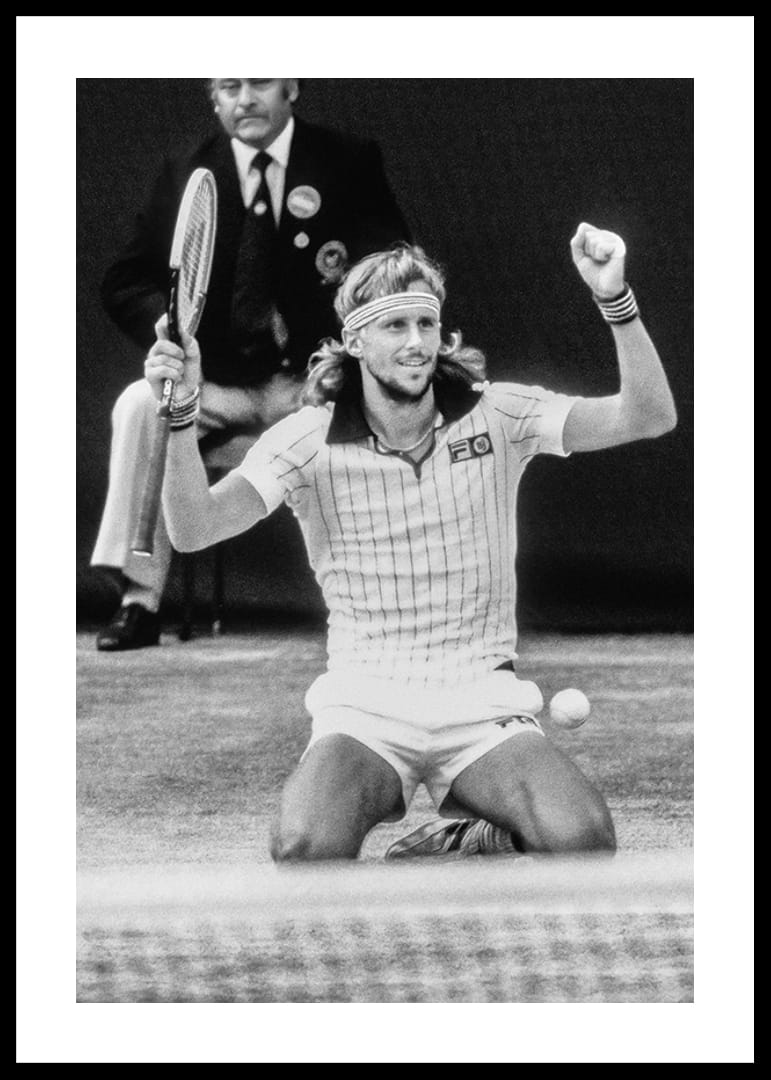 Download Swedish Tennis Player Björn Borg Fila Poster Wallpaper Download Swedish Tennis Player Björn Borg Fila Poster Wallpaper