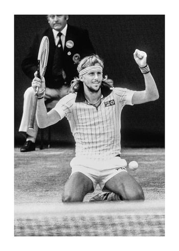 Poster Björn Borg Wimbledon 1979