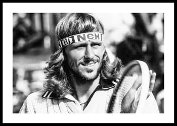 Plakat Björn Borg 1980