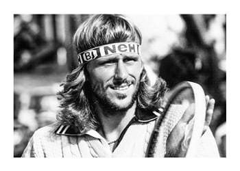 Póster Björn Borg 1980
