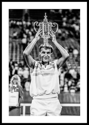 Poster Mats Wilander US Open 1988