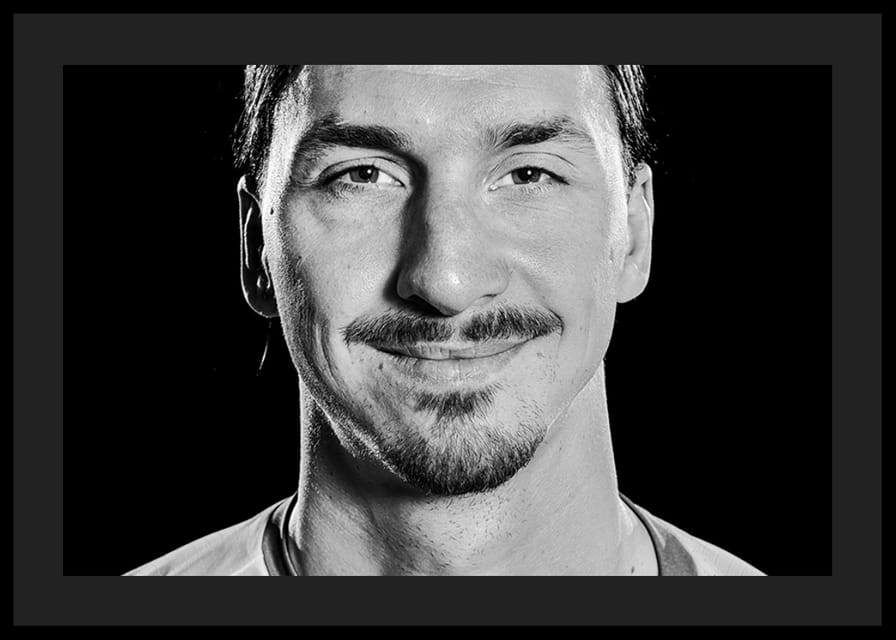 Portrét Zlatana Ibrahimoviča 2016-12