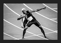 Usain Bolt Gold 100 meters during the Olympics in Rio de Janeiro in 2016-5