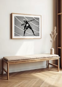 Usain Bolt Gold 100 meters during the Olympics in Rio de Janeiro in 2016-8