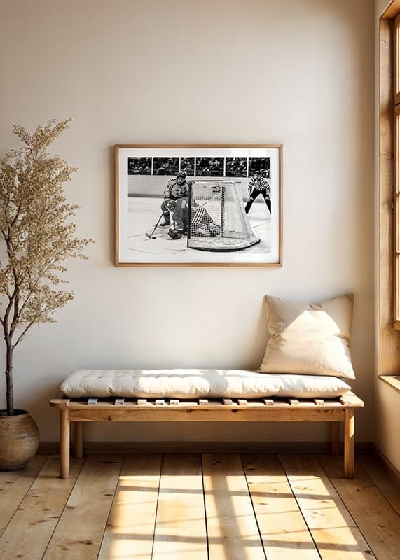 Poster Ishockey OS Lillehammer 1994 crossfade