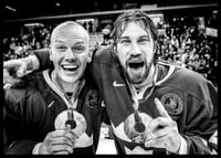 Peter Forsberg Och Mats Sundin OS-Guld i Turin Italien 2006-2