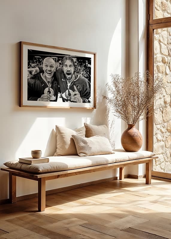 Poster Peter Forsberg Och Mats Sundin 2006 crossfade