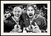 Peter Forsberg Och Mats Sundin OS-Guld i Turin Italien 2006-2
