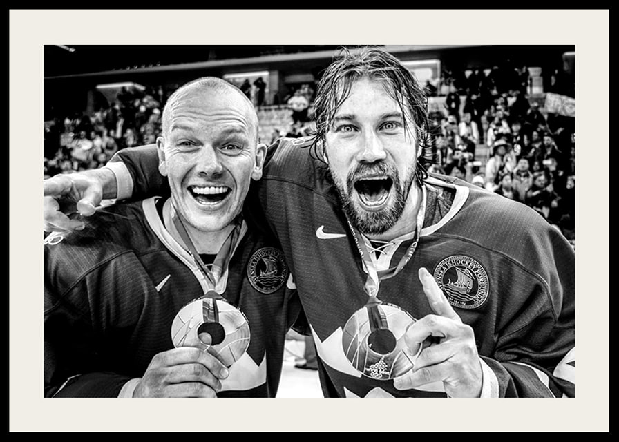 Peter Forsberg Och Mats Sundin OS-Guld i Turin Italien 2006-12