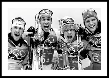Poster OS-Guld Skidor Vancover 2010