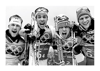 Poster OS-Guld Skidor Vancover 2010