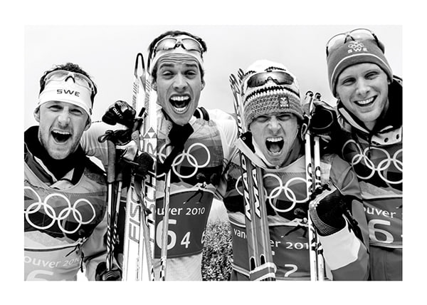 Poster OS-Guld Skidor Vancover 2010