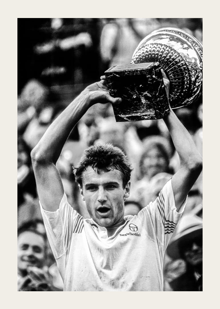 Mats Wilander Franska Öppna 1985-12