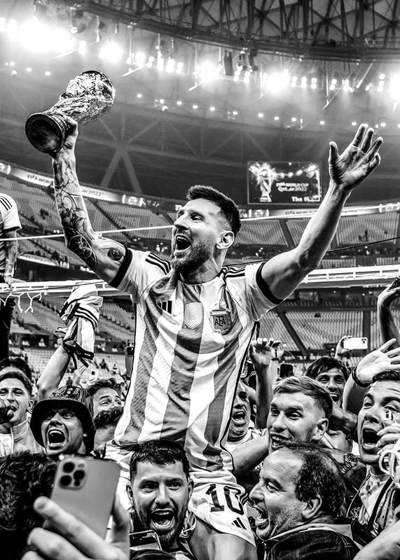 Vittoria di Lionel Messi con l'Argentina alla Coppa del Mondo FIFA 2022 in Qatar-12