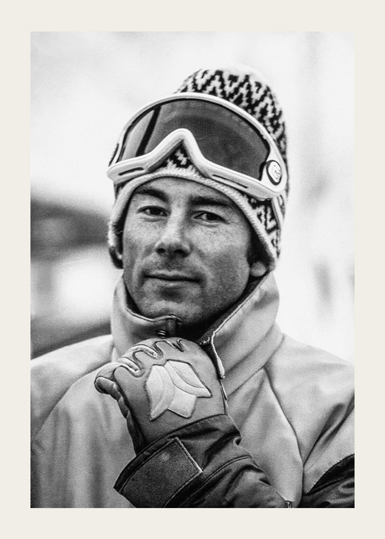 Ingemar Stenmark porträtt 1979-12