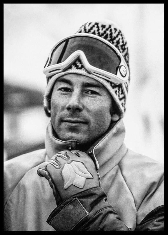 Ingemar Stenmark porträtt 1979-12