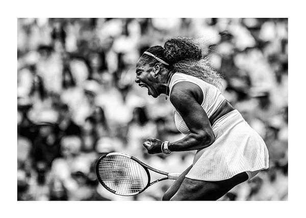 Plagát Serena Williams Wimbledon 2019