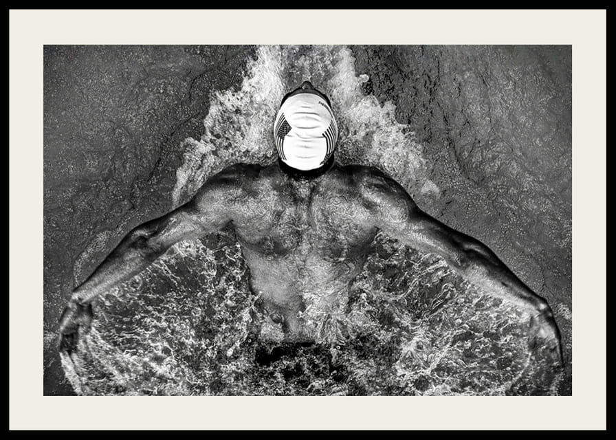 Michael Phelps podczas Mistrzostw Świata w pływaniu w Rzymie we Włoszech w 2009 roku-12