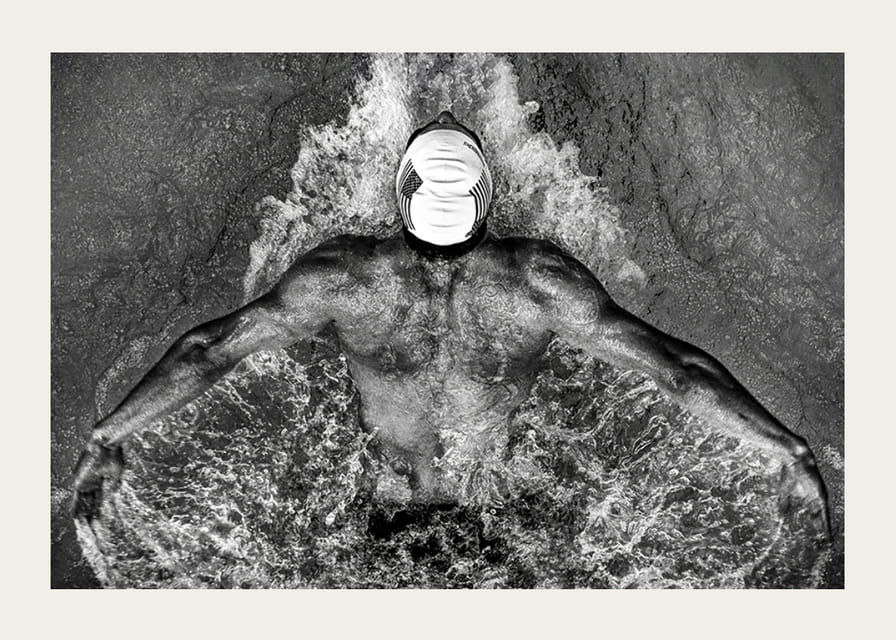 Michael Phelps podczas Mistrzostw Świata w pływaniu w Rzymie we Włoszech w 2009 roku-12