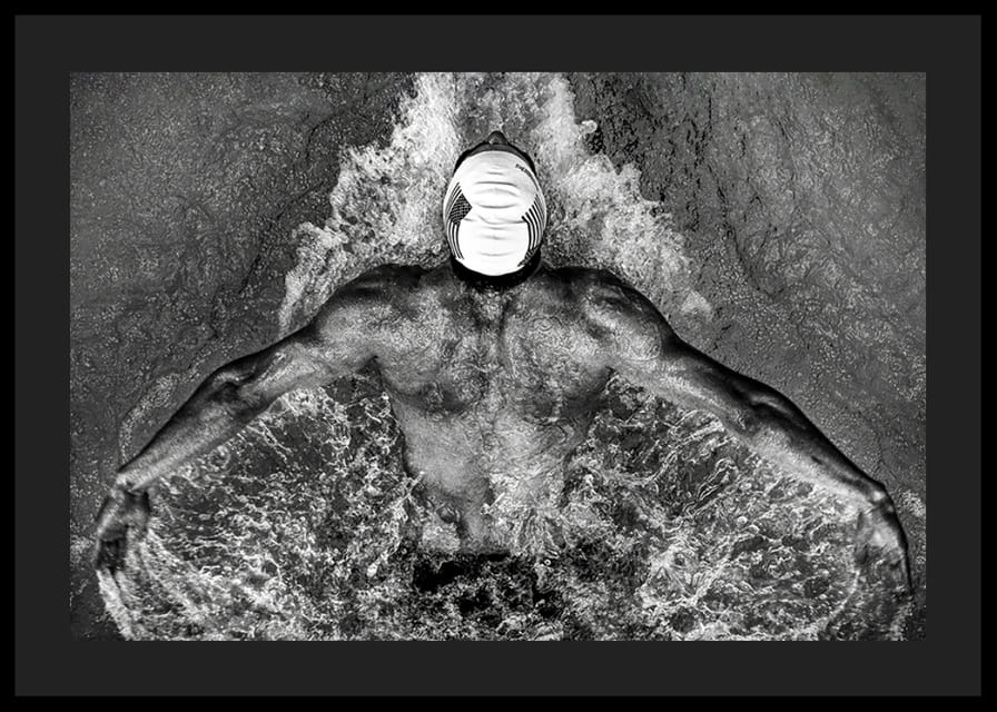 Michael Phelps podczas Mistrzostw Świata w pływaniu w Rzymie we Włoszech w 2009 roku-12