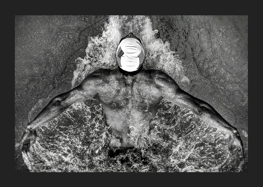 Michael Phelps podczas Mistrzostw Świata w pływaniu w Rzymie we Włoszech w 2009 roku-12