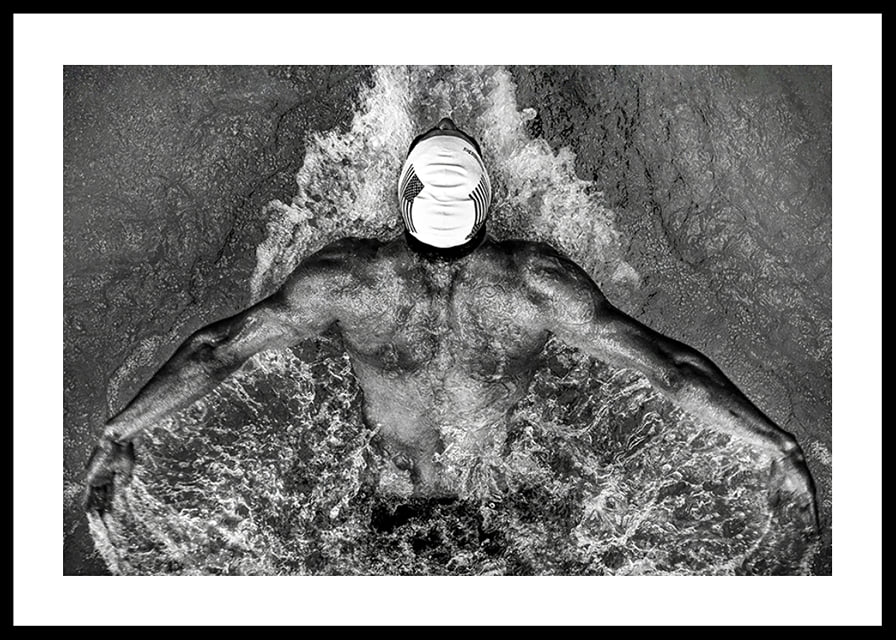 Michael Phelps under världsmästerskapen i simsport i Rom Italien år 2009-12