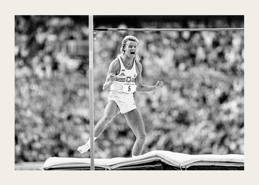 Patrik Sjöberg världsrekord på Stockholm Stadion 1987-12