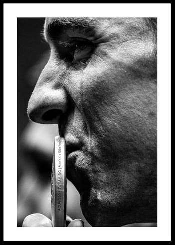 Poster Michael Phelps Gold 2016