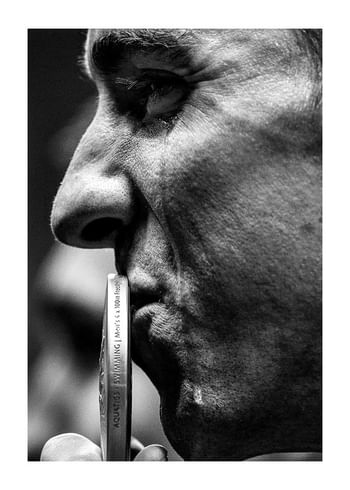 Poster Michael Phelps Gold 2016