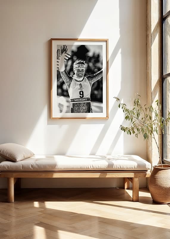 Poster Pernilla Wiberg 1992 crossfade