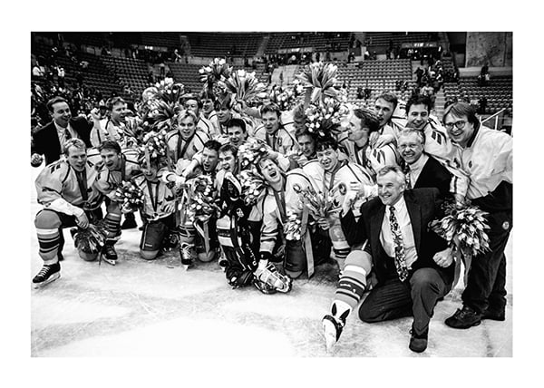 Poster Olympiska Mästare Ishockey 1994