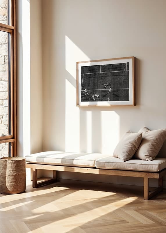 Poster Zlatan Ibrahimovic Friends Arena 2012 B&W crossfade