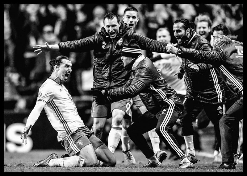 Zlatan Ibrahimovic Köpenhamn 2015-12