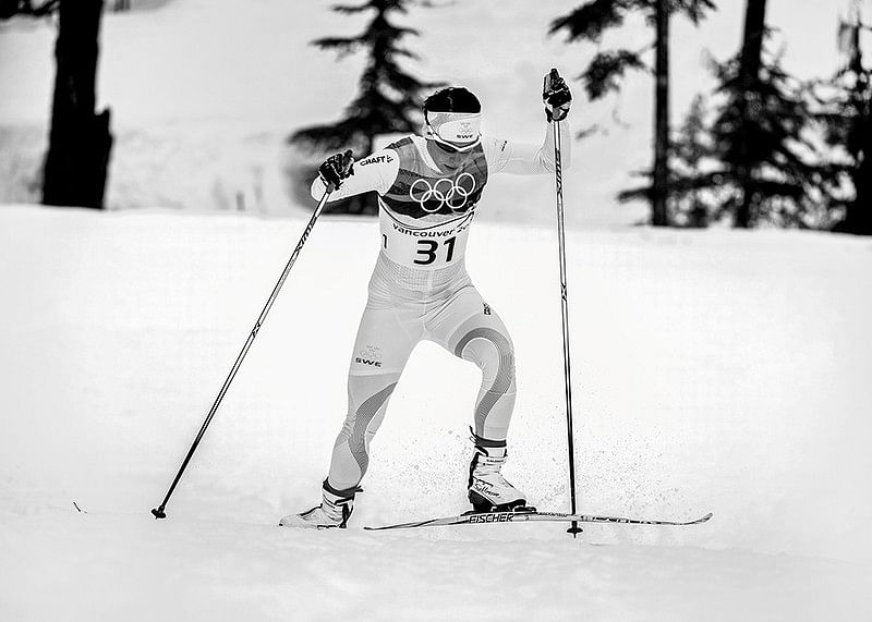 Charlotte Kalla OS-guld 2010-12
