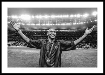 Poster Henrik Larsson FC Barcelona 2006