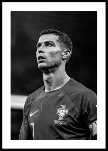 Poster Cristiano Ronaldo Portugal 2022