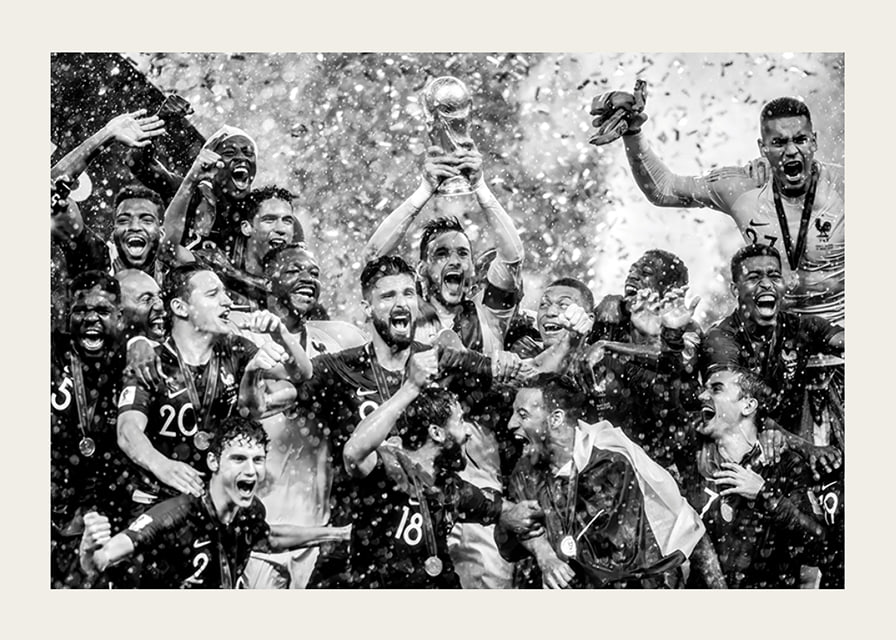 Francijas futbola izlase svin uzvaru Pasaules kausa izcīņā Maskavā 2018. gadā-12