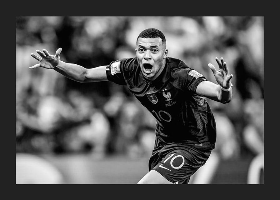 Kylian Mbappé FIFA World Cup Doha Qatar 2022-12