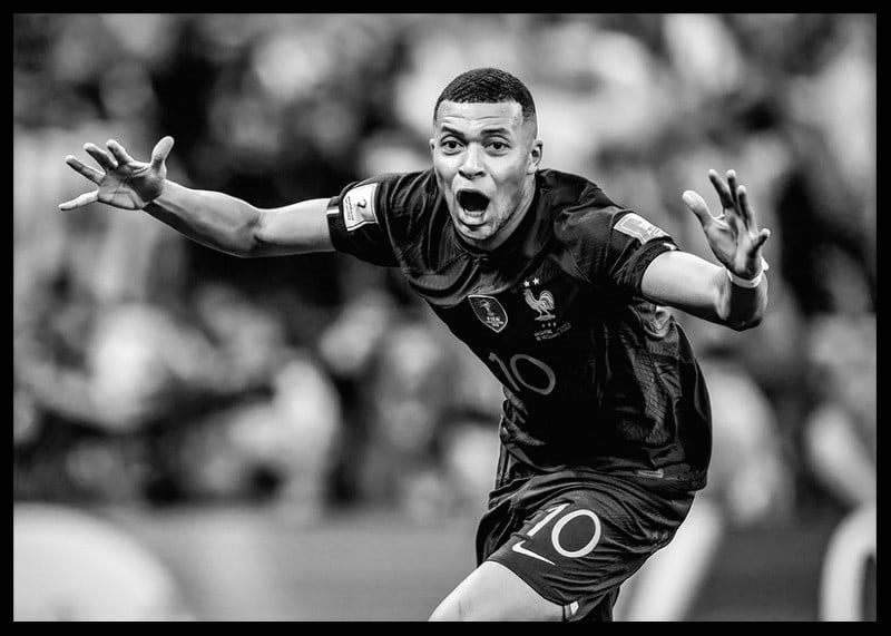 Kylian Mbappé FIFA World Cup Doha Qatar 2022-12