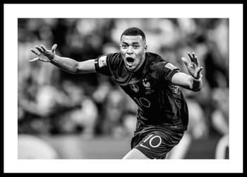 Poster Kylian Mbappé World Cup 2022 No2