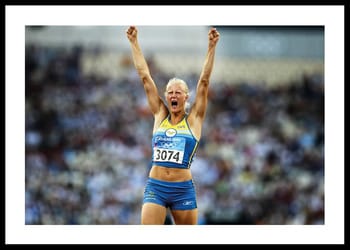 Poster Carolina Klüft OS Aten 2004