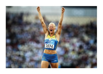 Poster Carolina Klüft OS Aten 2004