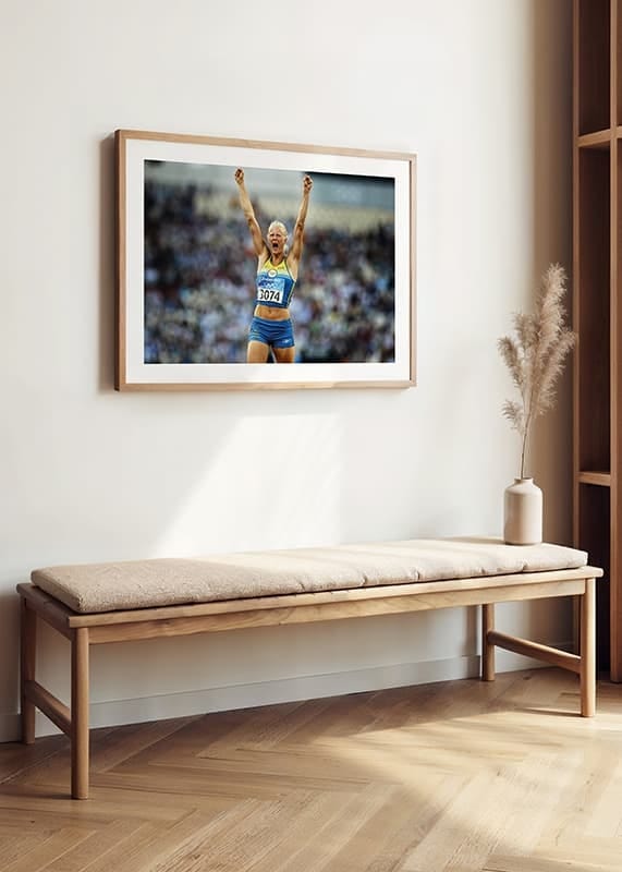 Poster Carolina Klüft OS Aten 2004 crossfade