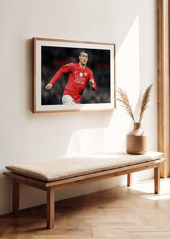 Poster Cristiano Ronaldo 2009 crossfade