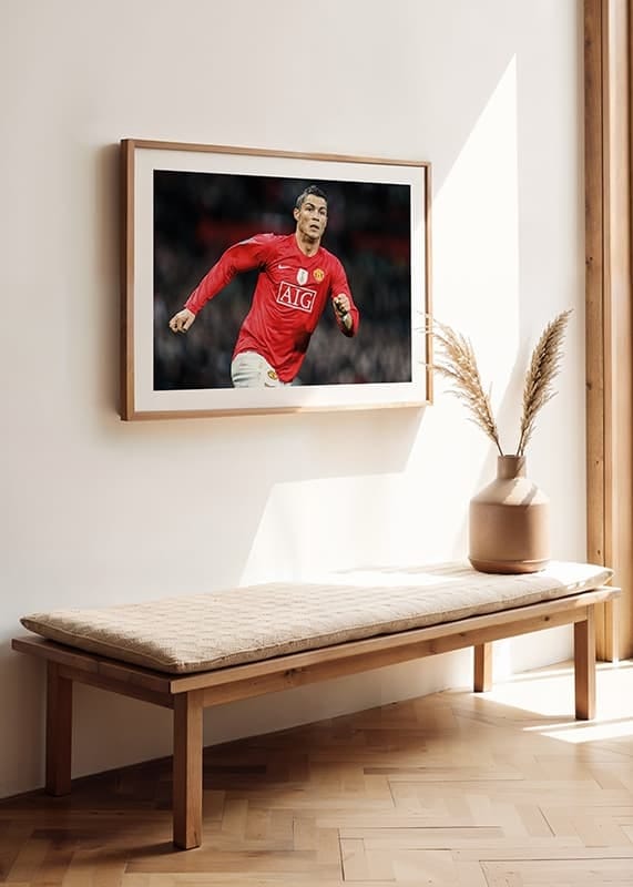 Poster Cristiano Ronaldo 2009 crossfade