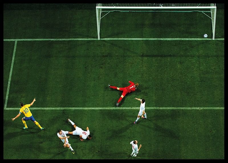 Zlatan Ibrahimovic första målet på Friends Arena 2012-12