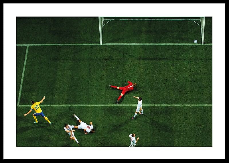 Zlatan Ibrahimovic första målet på Friends Arena 2012-12