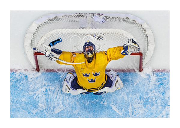Poster Henrik Lundqvist OS Sotji 2014 No1
