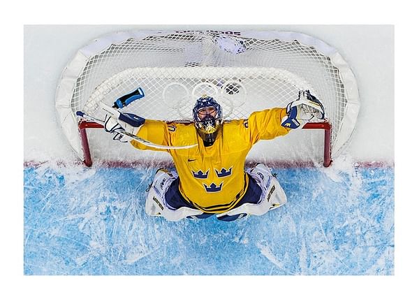 Poster Henrik Lundqvist OS Sotji 2014 No1
